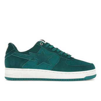 A Bathing Ape Bape Sta Suede Green