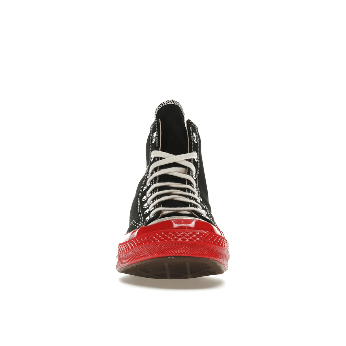 Converse Chuck Taylor All Star 70 Hi Comme des Garcons PLAY Black Red Midsole - Sneakerzone