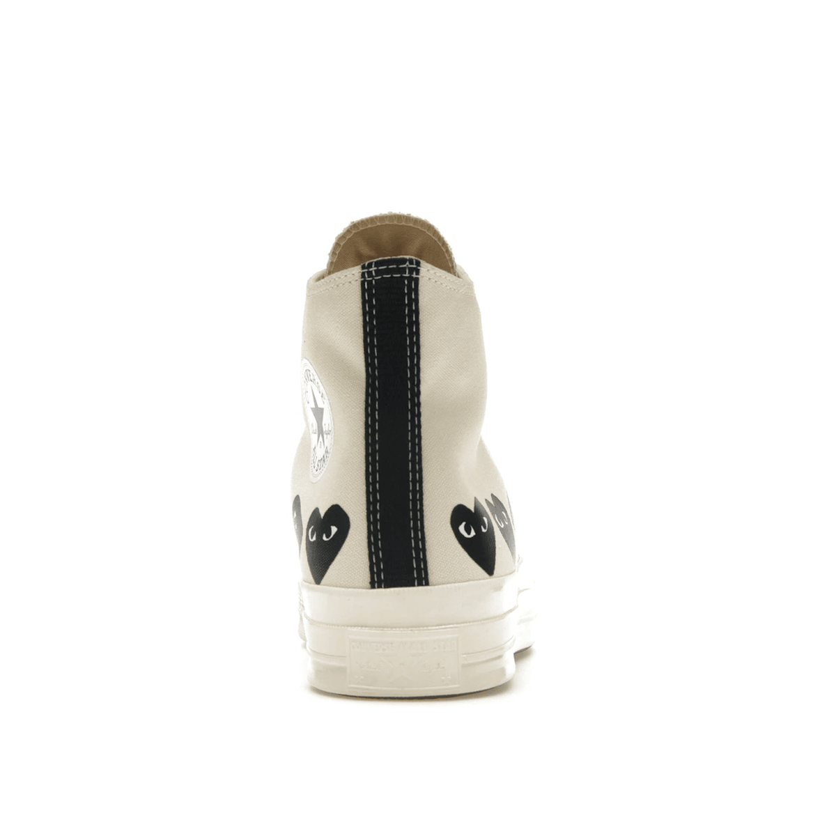 Converse Chuck Taylor All Star 70 Hi Comme des Garcons PLAY Multi-Heart Milk - Sneakerzone
