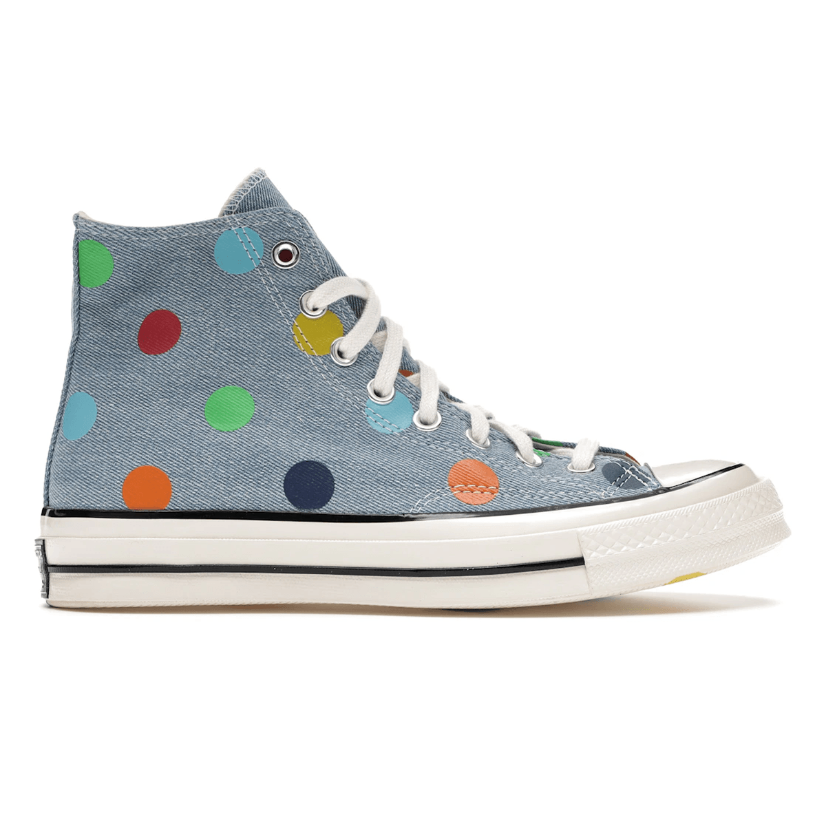 Converse Chuck Taylor All Star 70 Hi Golf Wang Denim Polka Dots - Sneakerzone