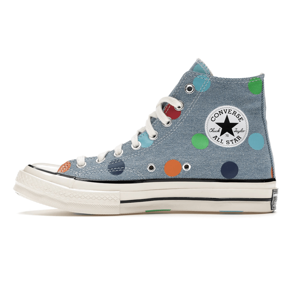 Converse Chuck Taylor All Star 70 Hi Golf Wang Denim Polka Dots - Sneakerzone