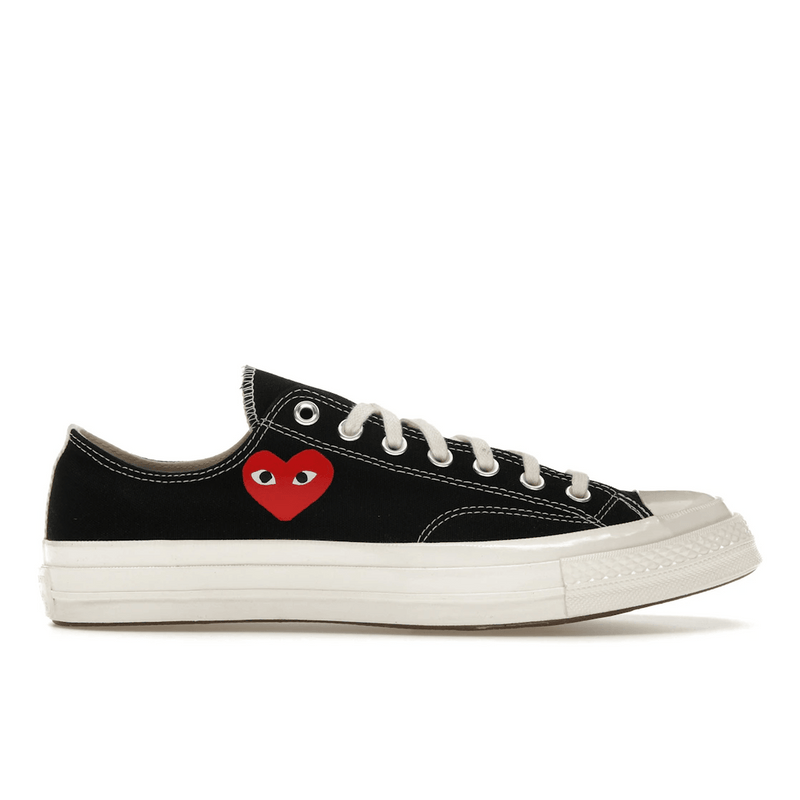 Converse Chuck Taylor All Star 70 Ox Comme des Garcons PLAY Single Heart Black product image