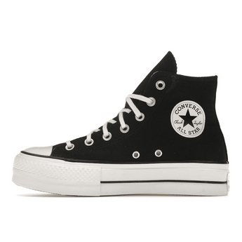 Converse Chuck Taylor All Star Hi Platform Black White - Sneakerzone