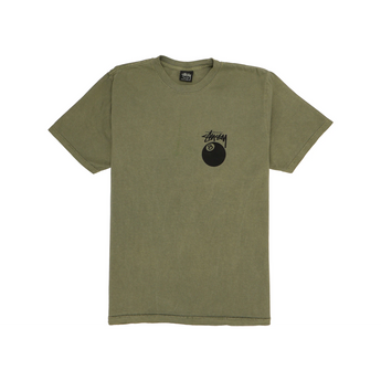 Stussy 8 Ball Pigment Dyed Tee Olive