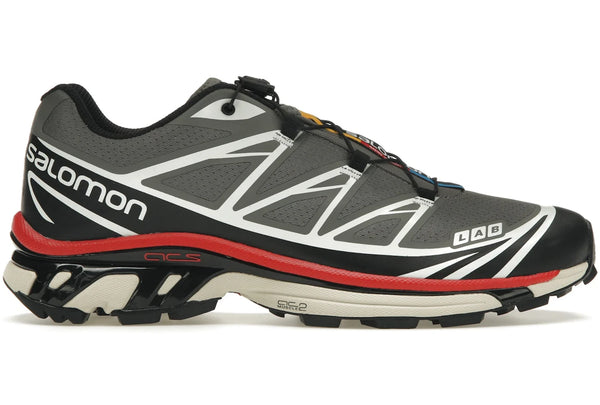 Salomon XT-6 Pewter Aurora Red