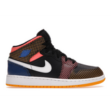 Air Jordan 1 Mid MMD Multi-Color Grid