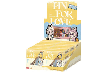 Labubu Pin for Love Series Letter Pendant Sealed Case
