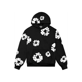 Denim Tears The Cotton Wreath Sweatshirt Black - Sneakerzone