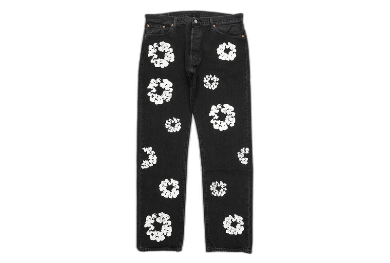 Denim Tears x Levi's Cotton Wreath Jean Black product image