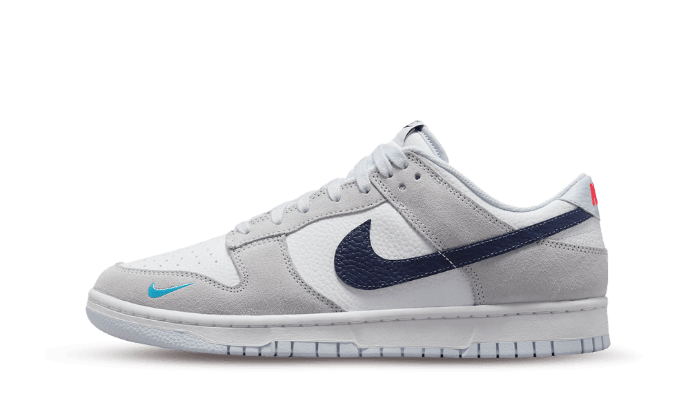 Dunk Low Mini Swoosh Grey - Sneakerzone