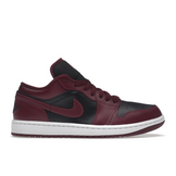 Air Jordan 1 Low Black Dark Beetroot