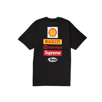 Supreme Ducati Logo Tee Black