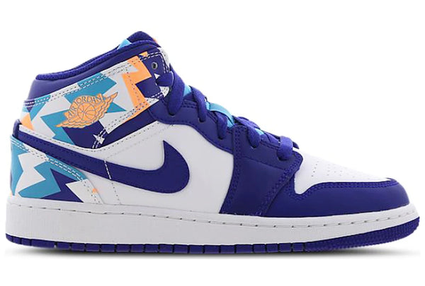 Air Jordan 1 Mid Geometric Print