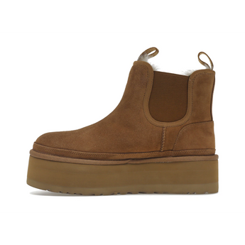 UGG Neumel Platform Chelsea Boot Chestnut