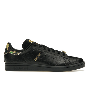 Adidas Stan Smith Bape 30th Anniversary Black