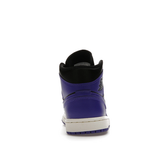 Air Jordan 1 Mid Purple Black