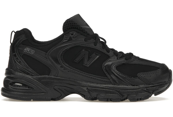 New Balance 530 Triple Black Leather