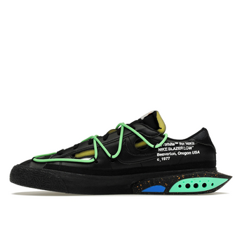 Blazer Low x Off-White Black Electro Green