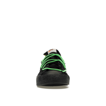 Blazer Low x Off-White Black Electro Green