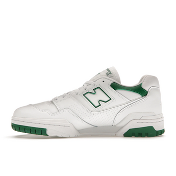 New Balance 550 White Classic Green