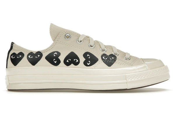 Converse Chuck Taylor All Star 70 Ox Comme des Garcons PLAY Multi-Heart Milk