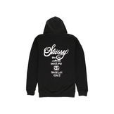 Stussy World Tour Zip Hoodie Black