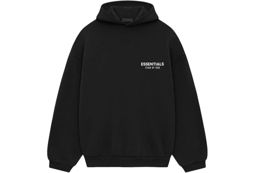 Fear of God Essentials Fleece Hoodie Black