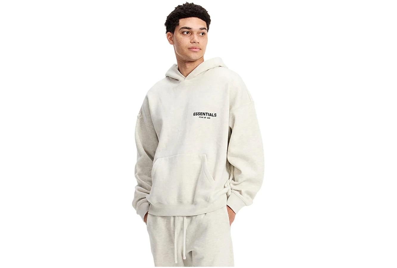 Fear of God Essentials Hoodie Light Oatmeal (FW22) - Sneakerzone