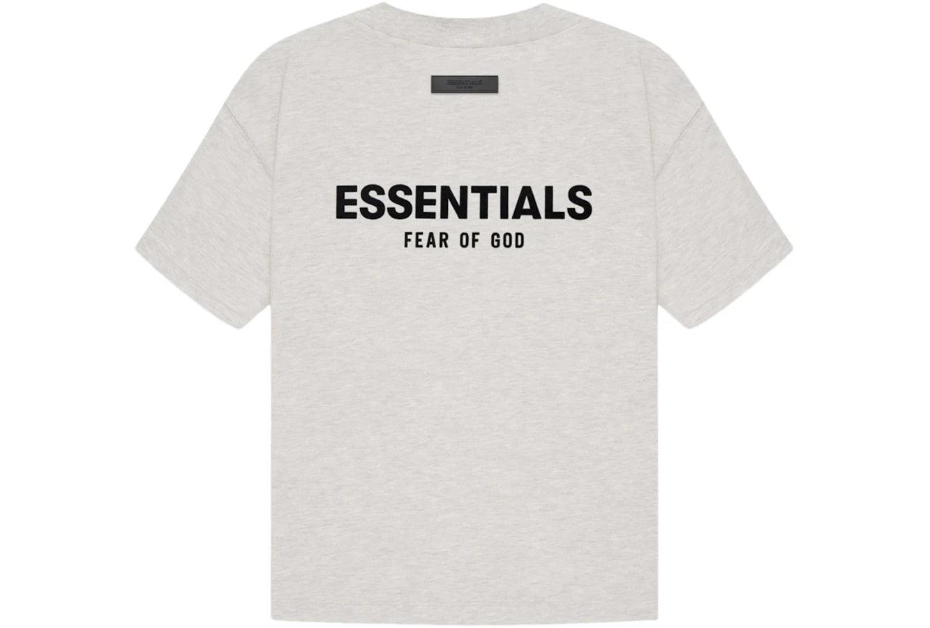 Fear of God Essentials T-shirt Light Oatmeal (SS22) - Sneakerzone