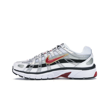 Nike P-6000 White Gold Red