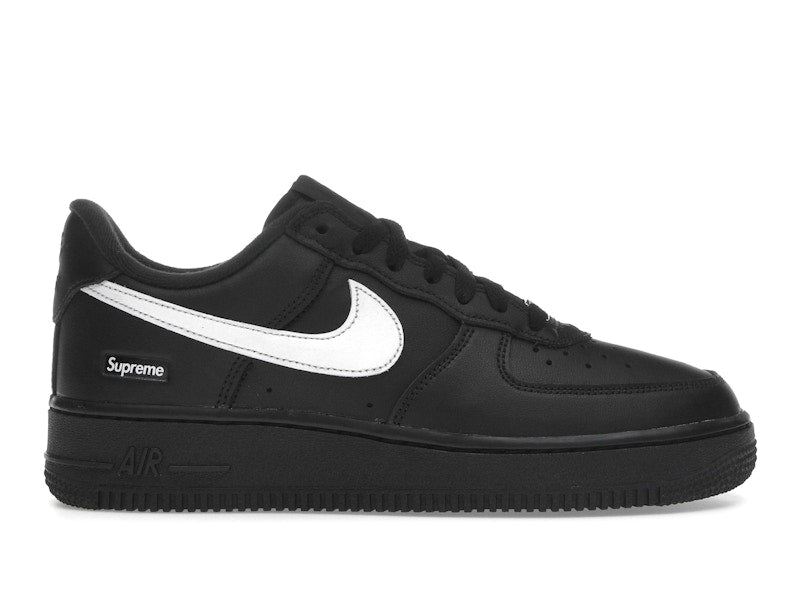 nike air force 1 tear away black swoosh