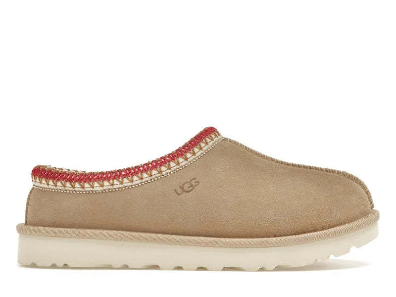 UGG Tasman Slipper Sand Dark Cherry - Sneakerzone