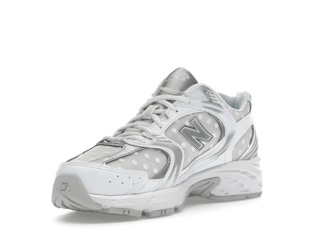 New Balance 530 Silver Metallic Polka Dots
