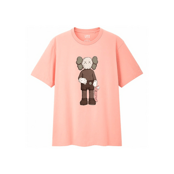 KAWS x Uniqlo Companion Tee Pink - Sneakerzone