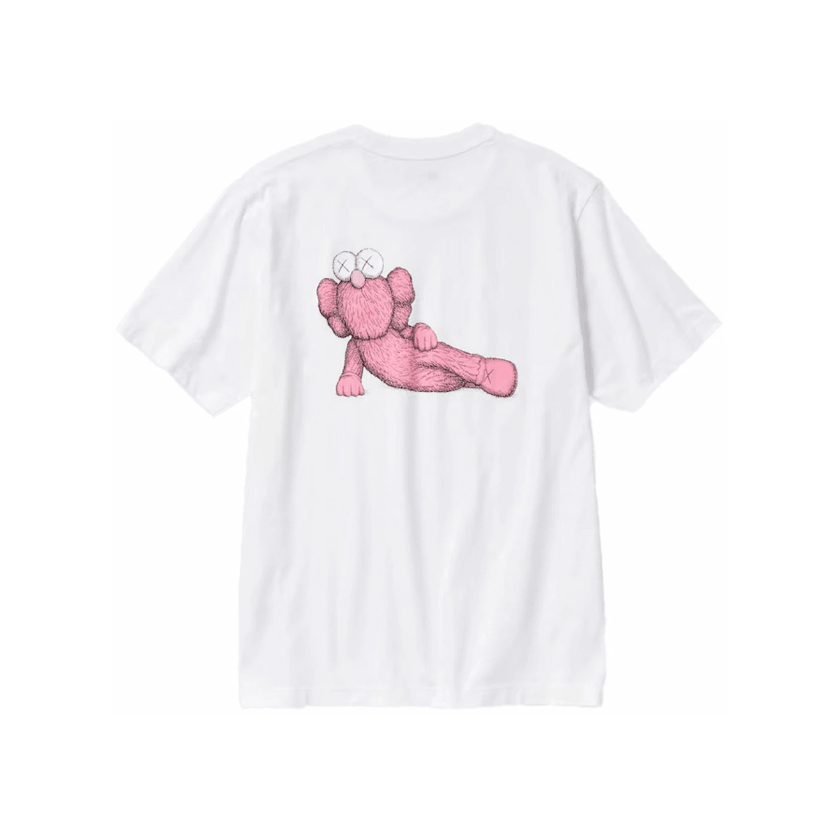 KAWS x Uniqlo UT Short Sleeve Graphic T-shirt White - Sneakerzone