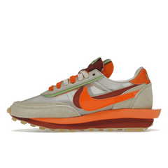 LD Waffle X Sacai X CLOT Net Orange Blaze - Sneakerzone