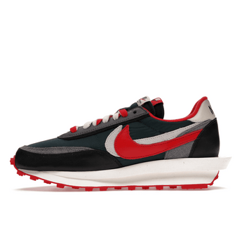 LD Waffle X Sacai X Undercover Midnight Spruce University Red - Sneakerzone
