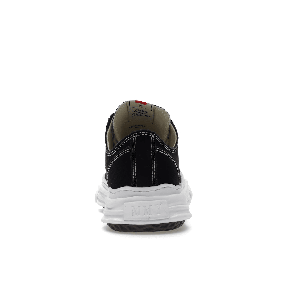 Maison Mihara Yasuhiro Hank OG Sole Canvas Low Black - Sneakerzone