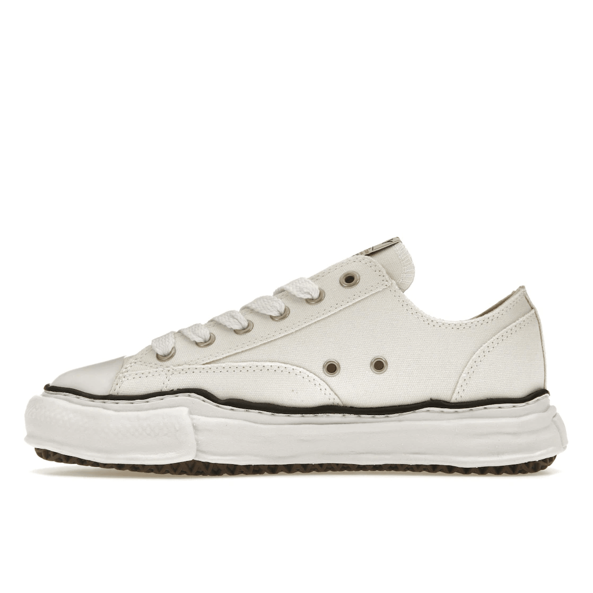Maison Mihara Yasuhiro Peterson OG Sole Canvas Low White - Sneakerzone