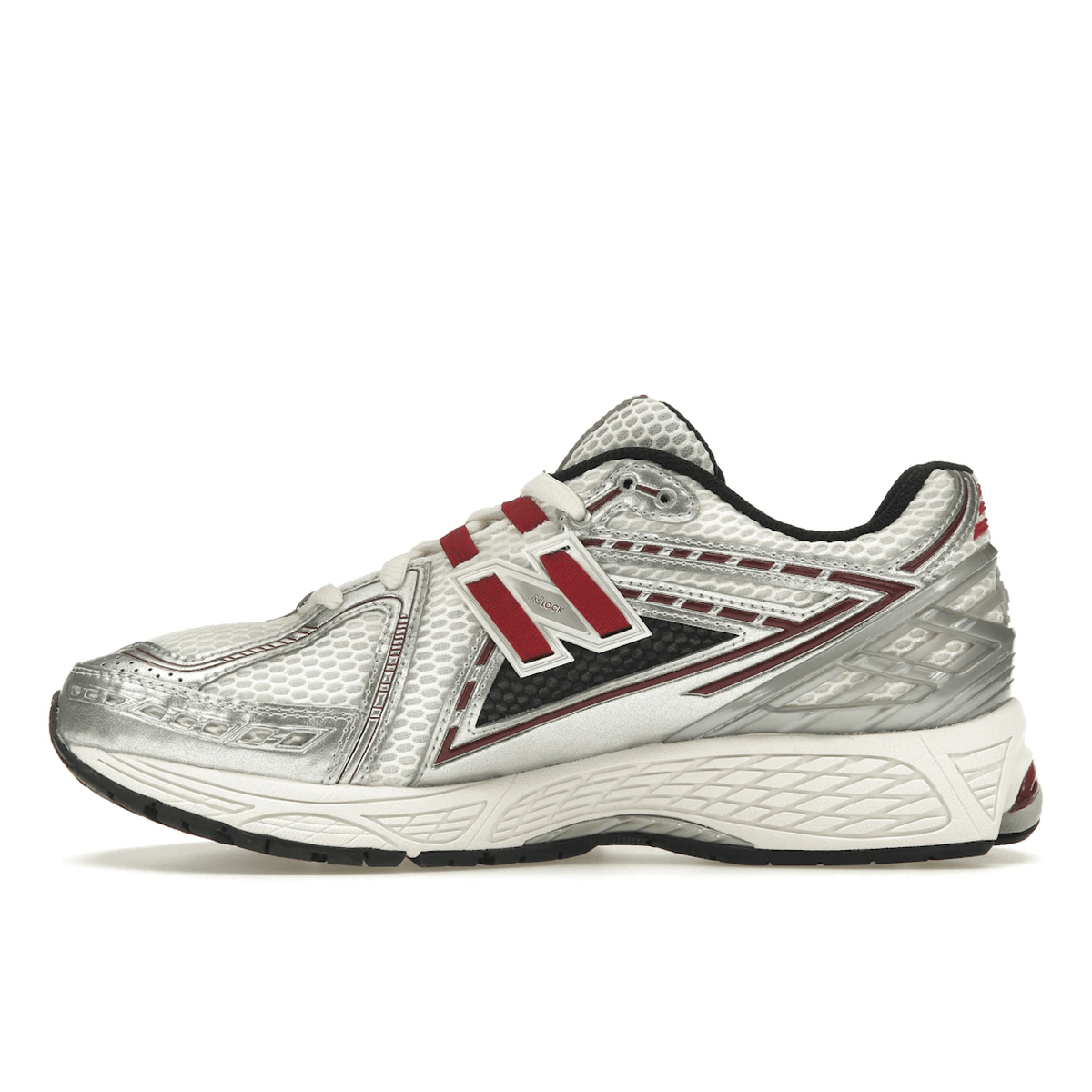 New Balance 1906R Silver Classic Crimson - Sneakerzone