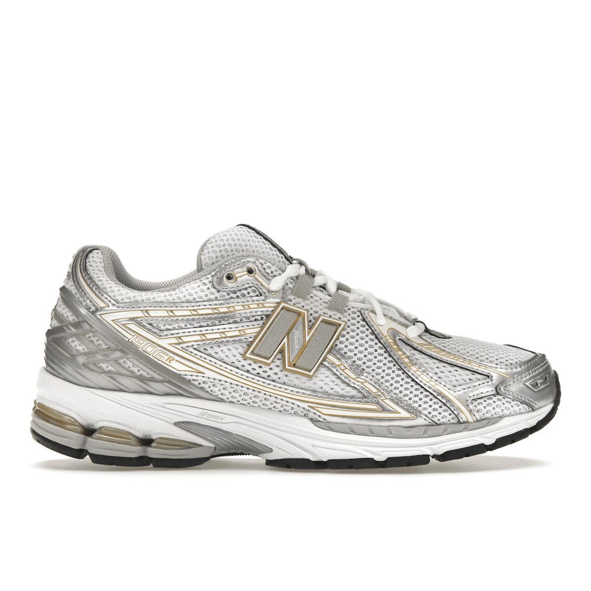 New Balance 1906R White Rain Cloud Silver Metallic - Sneakerzone