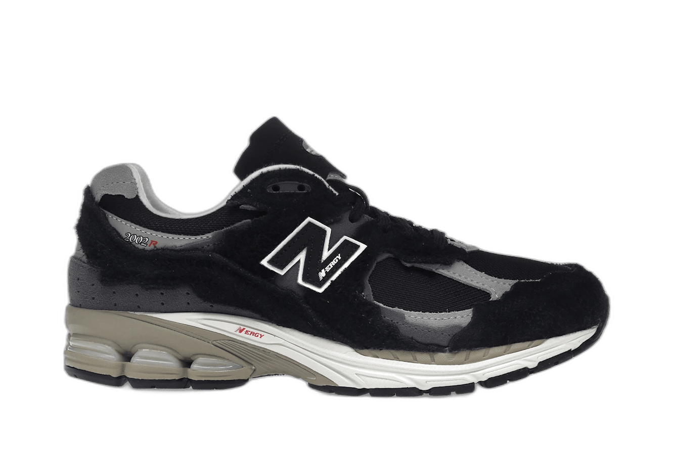 New Balance 2002R Protection Pack Black Grey - Sneakerzone