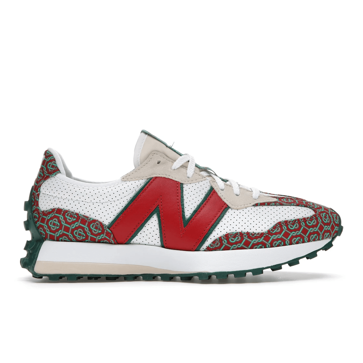 New Balance 327 Casablanca Red Monogram - Sneakerzone