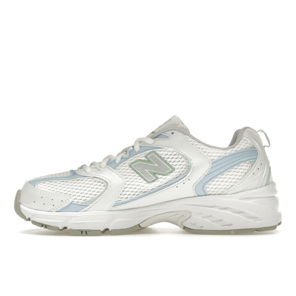 New Balance 530 White Light Chrome Blue Clay Ash - Sneakerzone