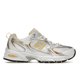 New Balance 530 White Vibrant Apricot Silver Metallic - Sneakerzone