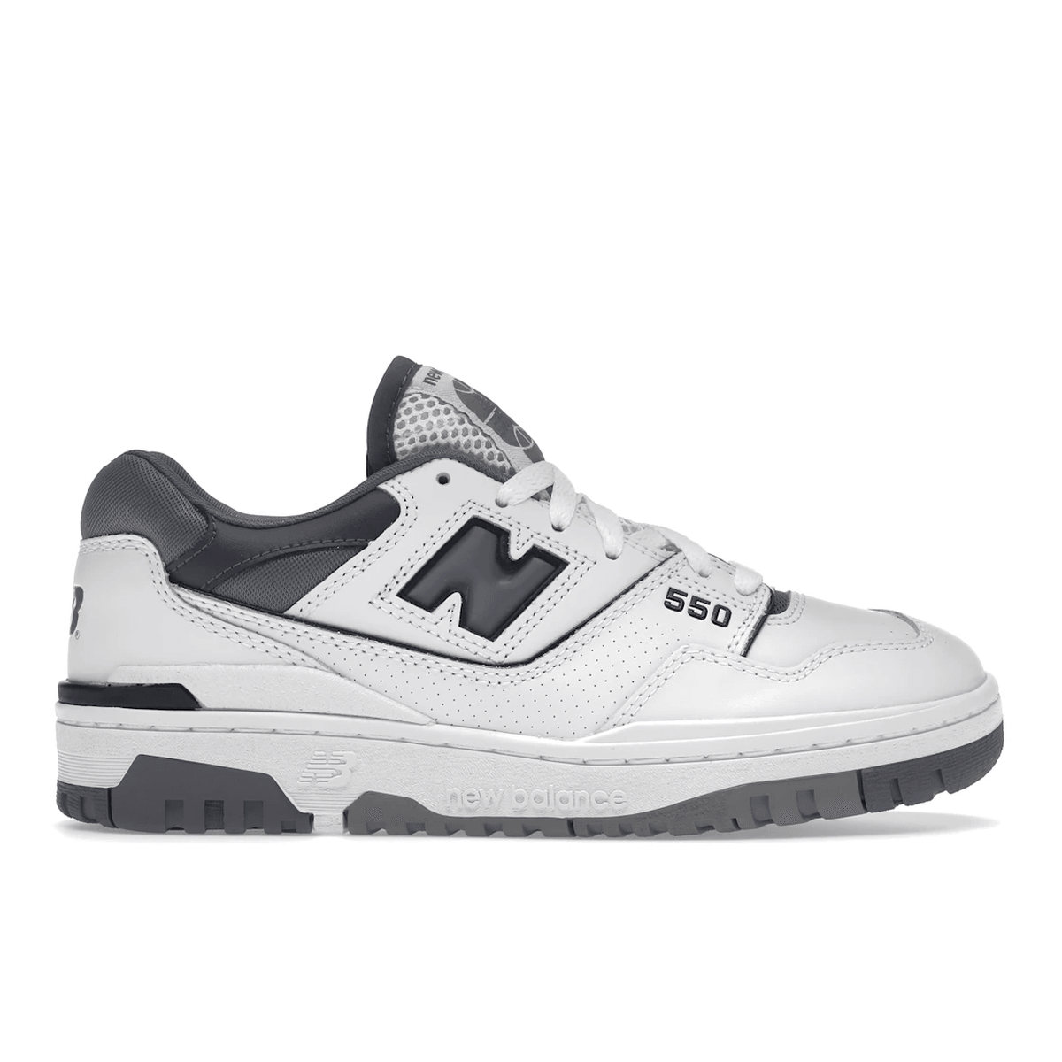 New Balance 550 White Grey Dark Grey - Sneakerzone