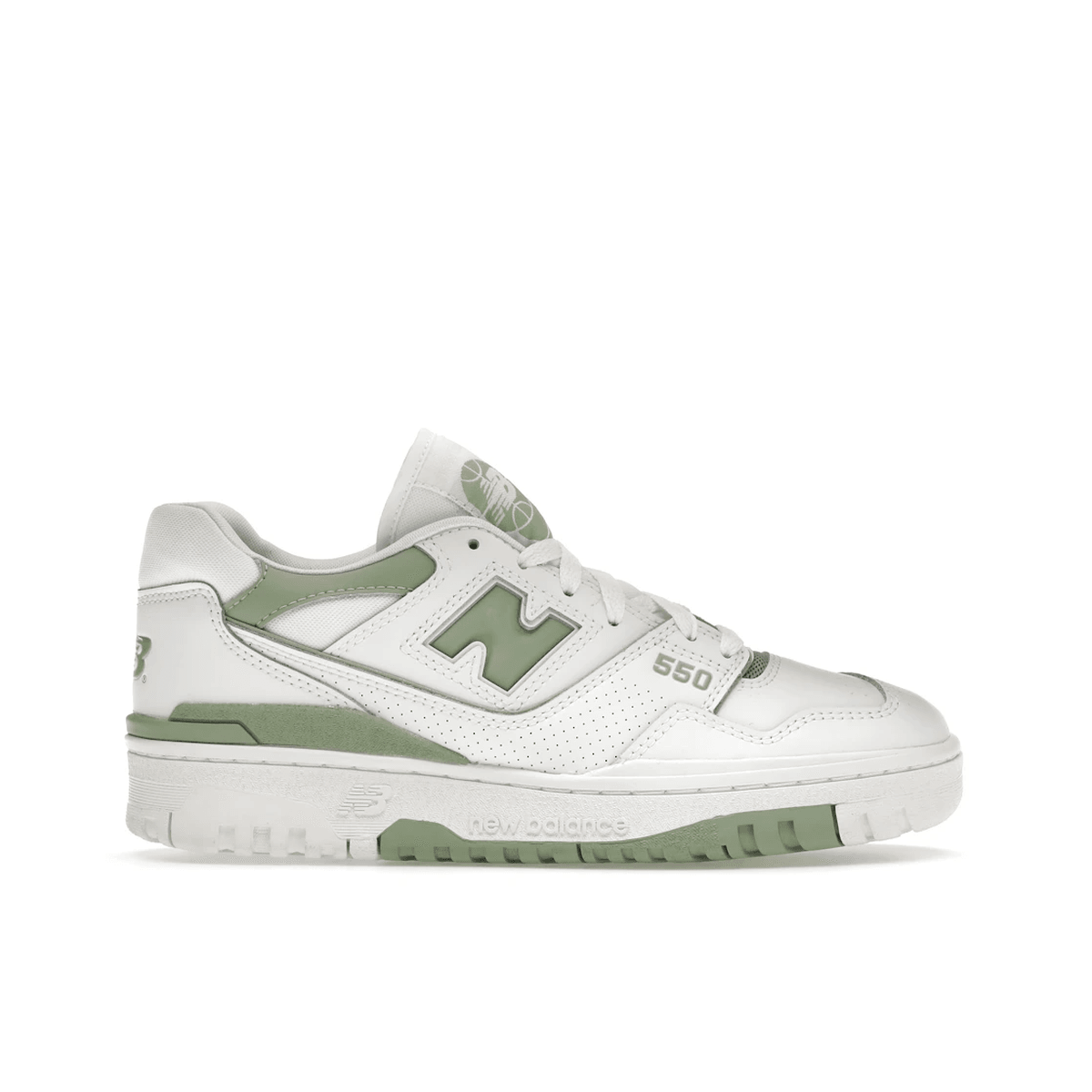 New Balance 550 White Mint Green - Sneakerzone