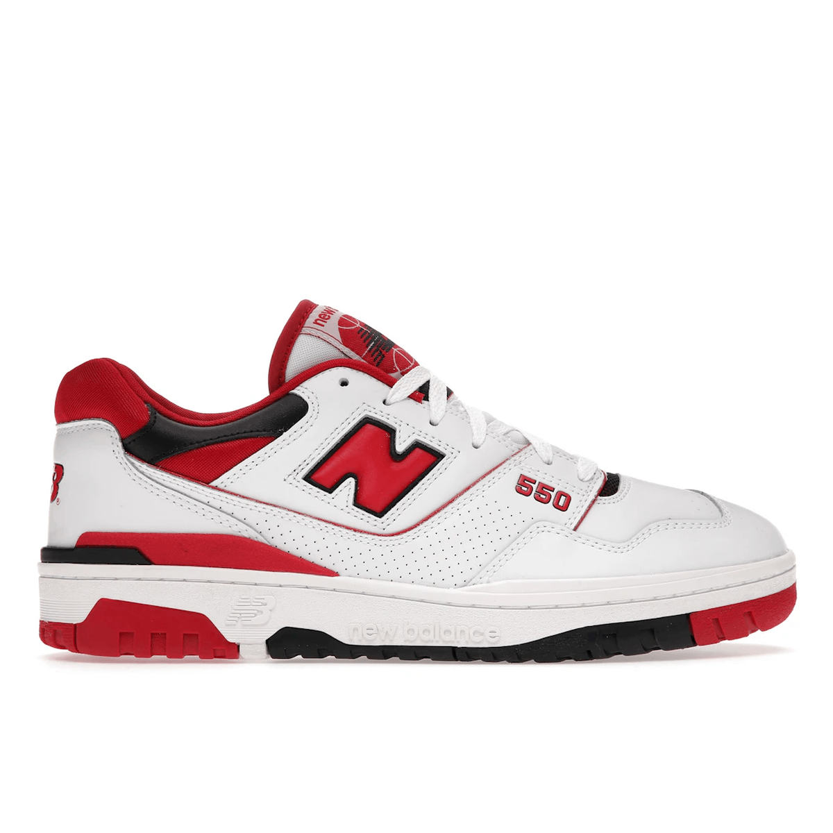 New Balance 550 White Red - Sneakerzone
