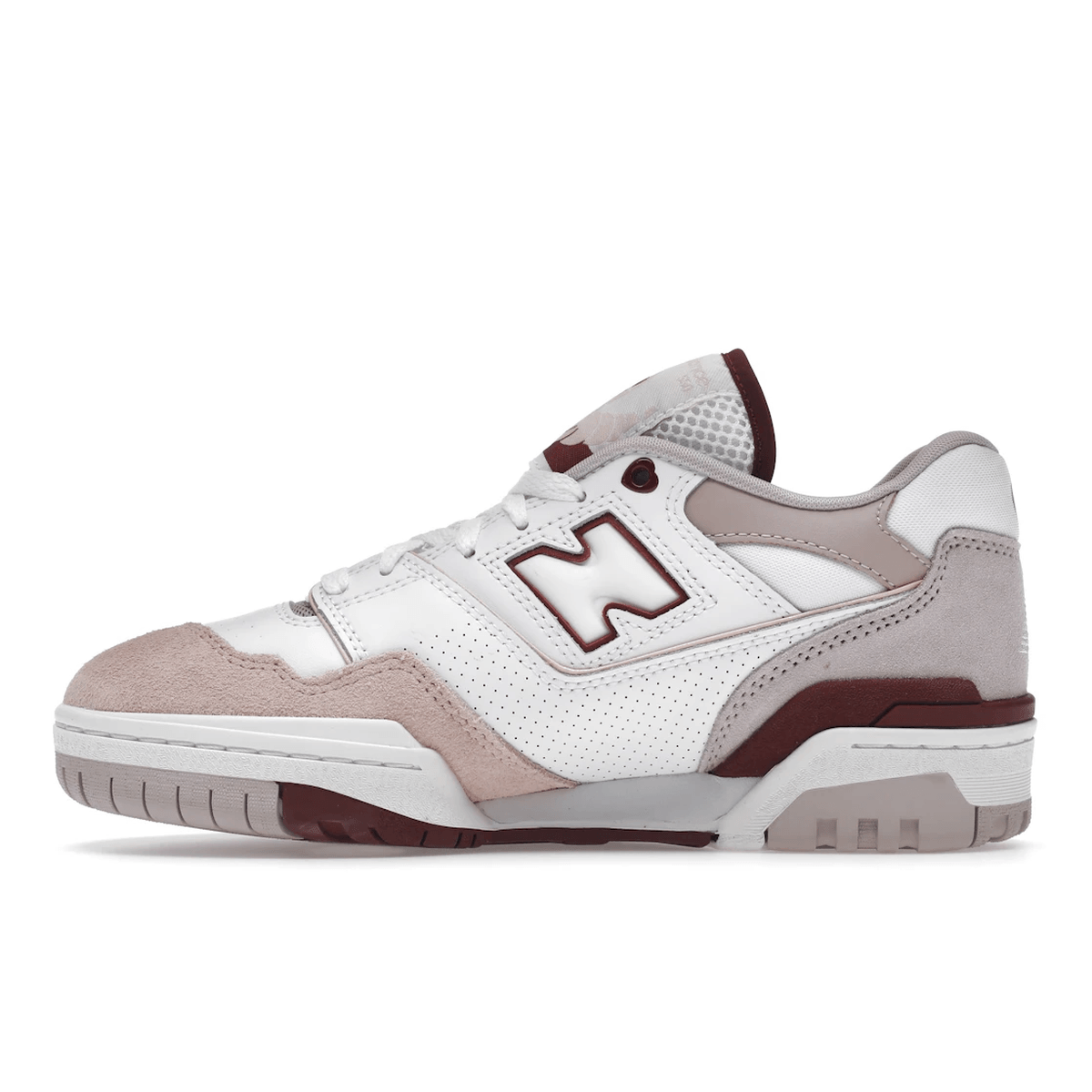 New Balance 550 White Scarlet - Sneakerzone