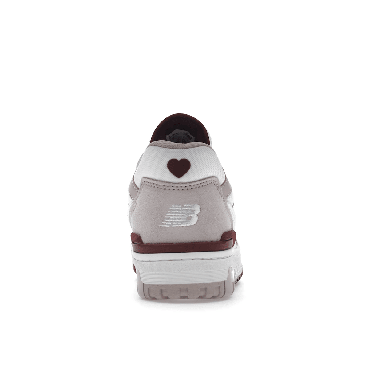 New Balance 550 White Scarlet - Sneakerzone